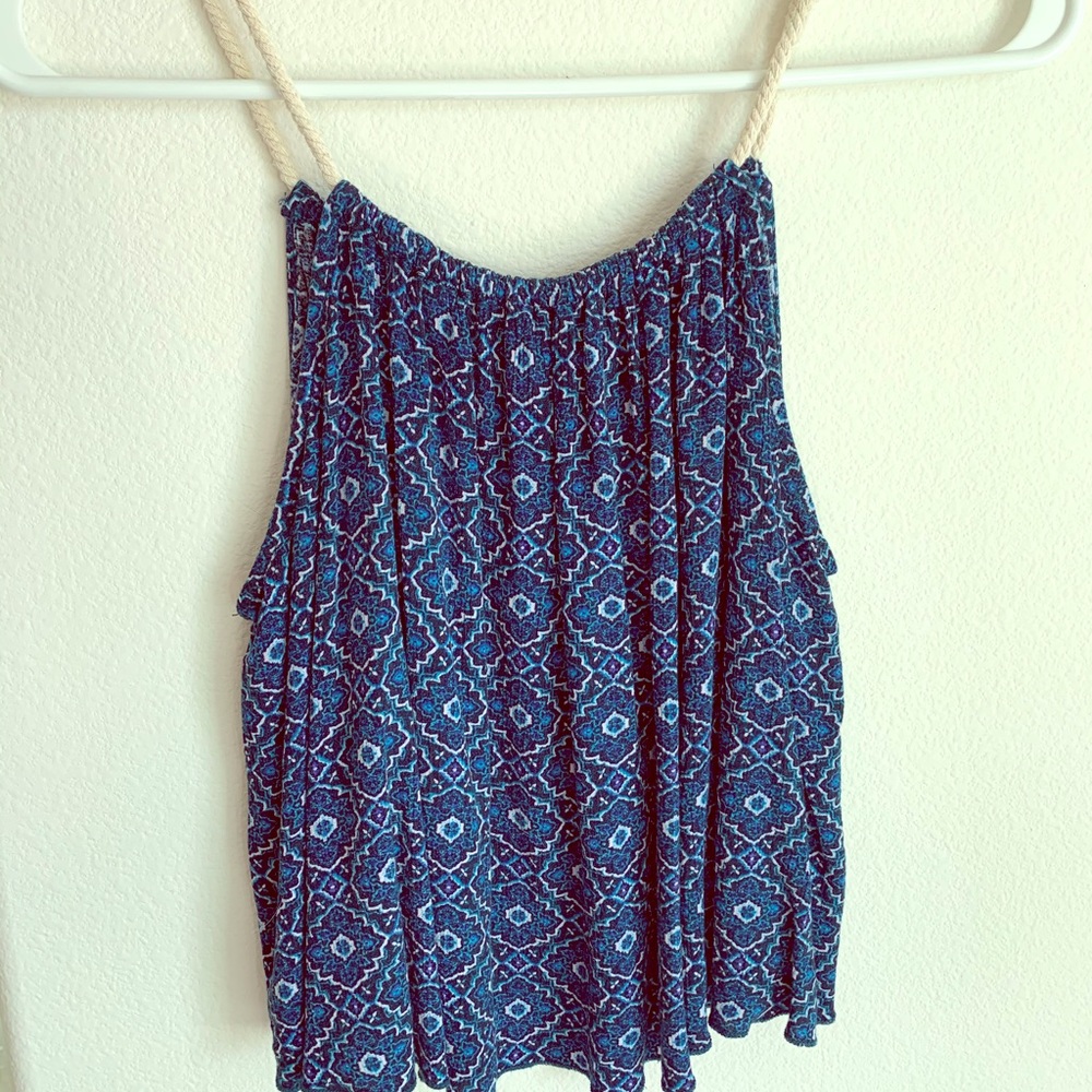 Rope sleeve Crop top